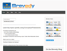 Tablet Screenshot of brevedy.com